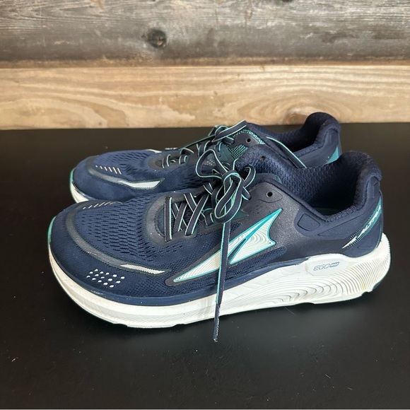 Altra Paradigm 6 Women's Size 9.5 Dark Blue Athletic Comfort Running Shoes - Picture 2 of 11